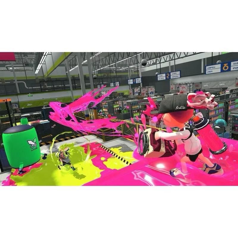 Switch 漆彈大作戰 2 日文版 必玩的動作射擊遊戲 斯普拉遁 獨佔 魷魚 多人對戰 Splatoon 任天堂 NS-細節圖2