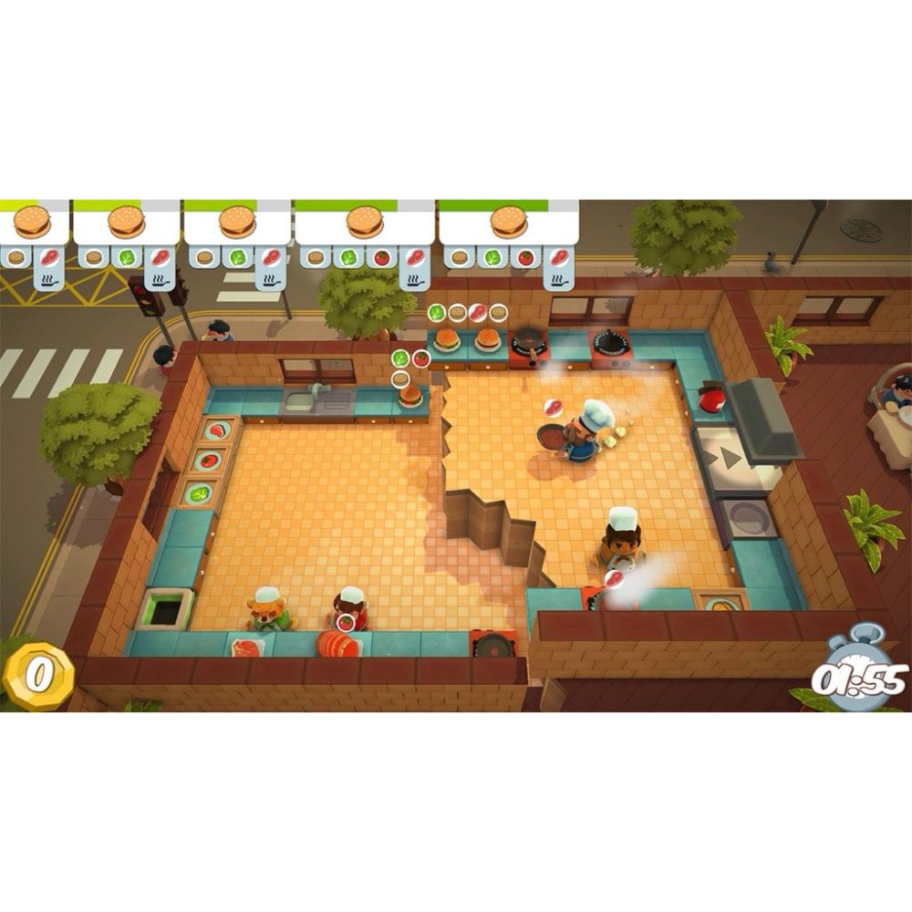 Switch 胡鬧廚房 特別版 英文版 可單機多人 4人 合作 NS 遊戲 煮過頭 1 烹飪 料理 Overcooked-細節圖3