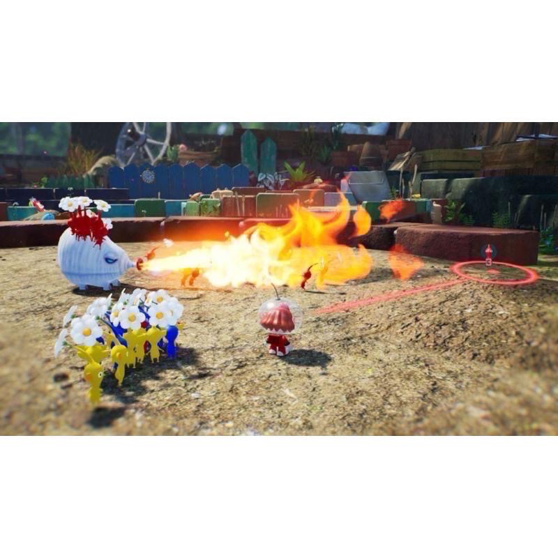 Switch 皮克敏4 中文版 可單機雙人合作 帶領小小軍團一起探險 親子 情侶 同樂 PIKMIN 4 NS 遊戲-細節圖2