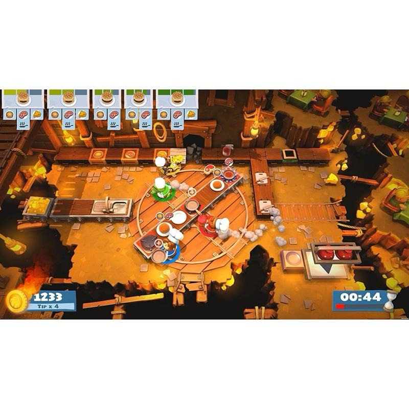 PS4 胡鬧廚房2 中文版 單機多人同樂首選 PS5可玩 煮過頭2 Overcooked 2-細節圖2