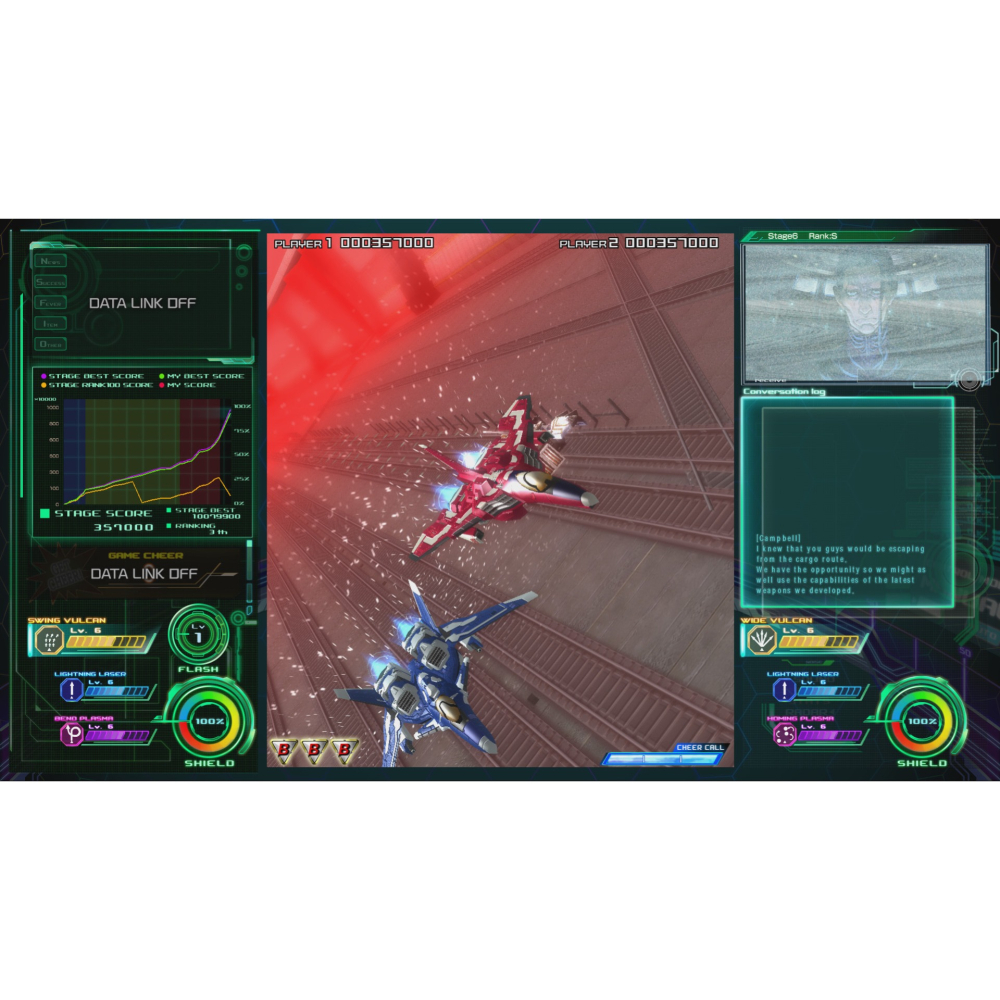 Switch 雷電IV +雷電V 30週年紀念合輯 中文版 可單機雙人合作 雷電4 雷電5 RAIDEN NS-細節圖2