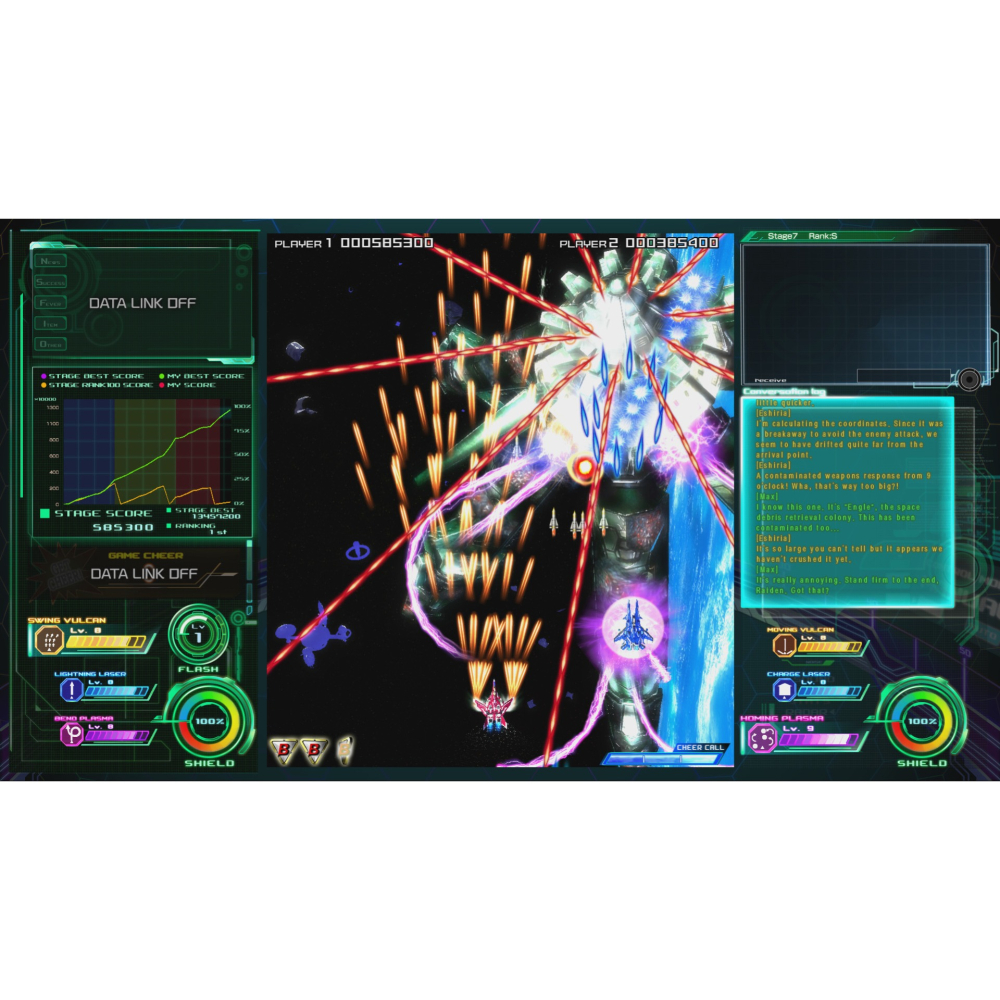 Switch 雷電IV +雷電V 30週年紀念合輯 中文版 可單機雙人合作 雷電4 雷電5 RAIDEN NS-細節圖5