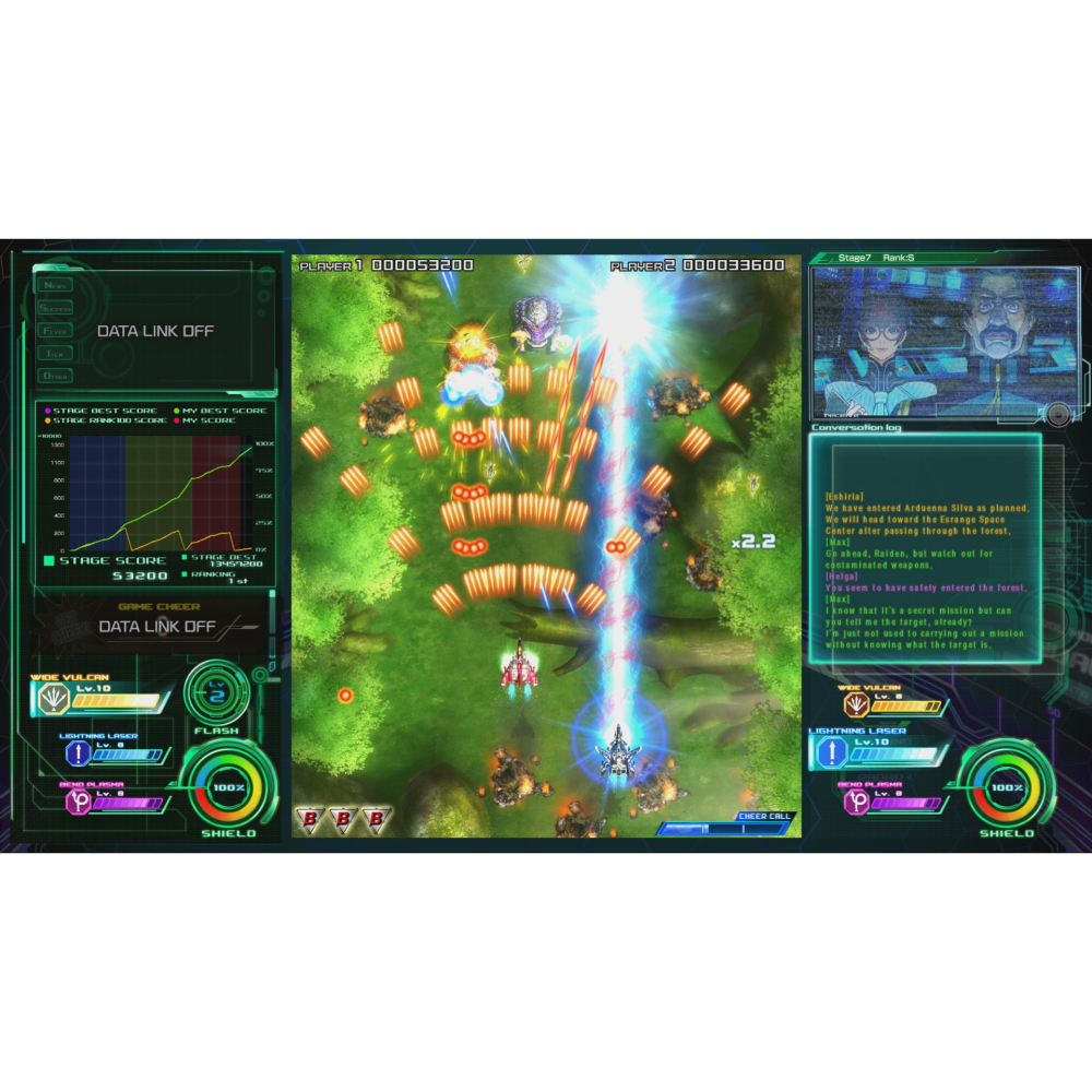 Switch 雷電IV +雷電V 30週年紀念合輯 中文版 可單機雙人合作 雷電4 雷電5 RAIDEN NS-細節圖6