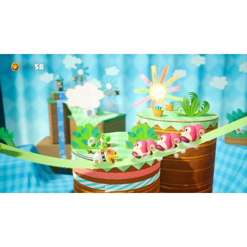 Switch 耀西的手工世界 中文版 可單機雙人合作 親子情侶 Yoshi＇s Crafted World 任天堂 NS-細節圖2