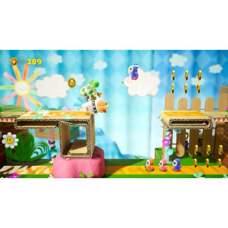 Switch 耀西的手工世界 中文版 可單機雙人合作 親子情侶 Yoshi＇s Crafted World 任天堂 NS-細節圖3