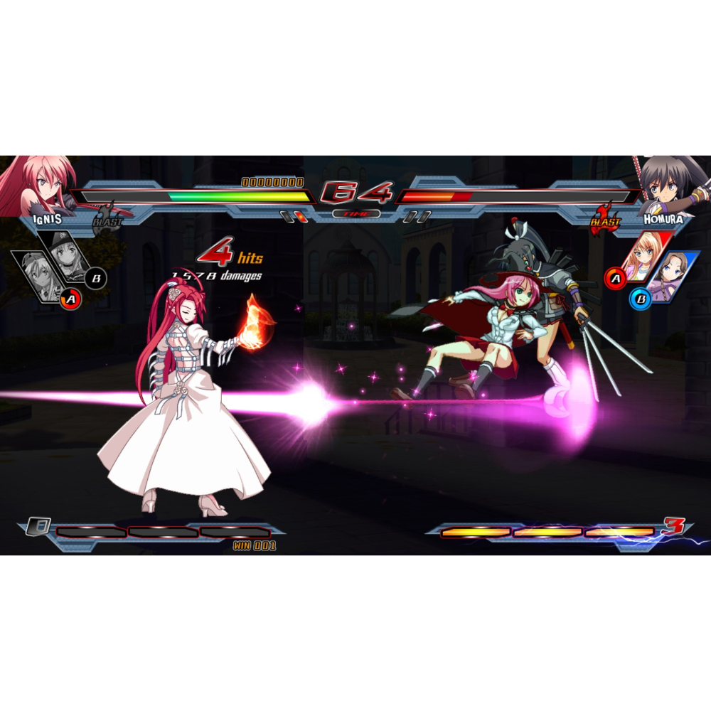 PS4 Nitro+ Blasterz Heroines Infini 日文版 女主角 大亂鬥 PPS5 也可玩-細節圖3