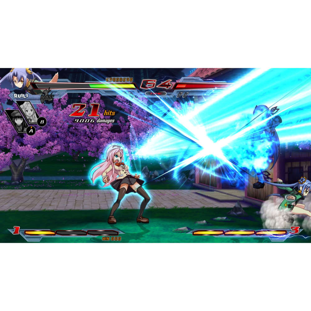 PS4 Nitro+ Blasterz Heroines Infini 日文版 女主角 大亂鬥 PPS5 也可玩-細節圖5