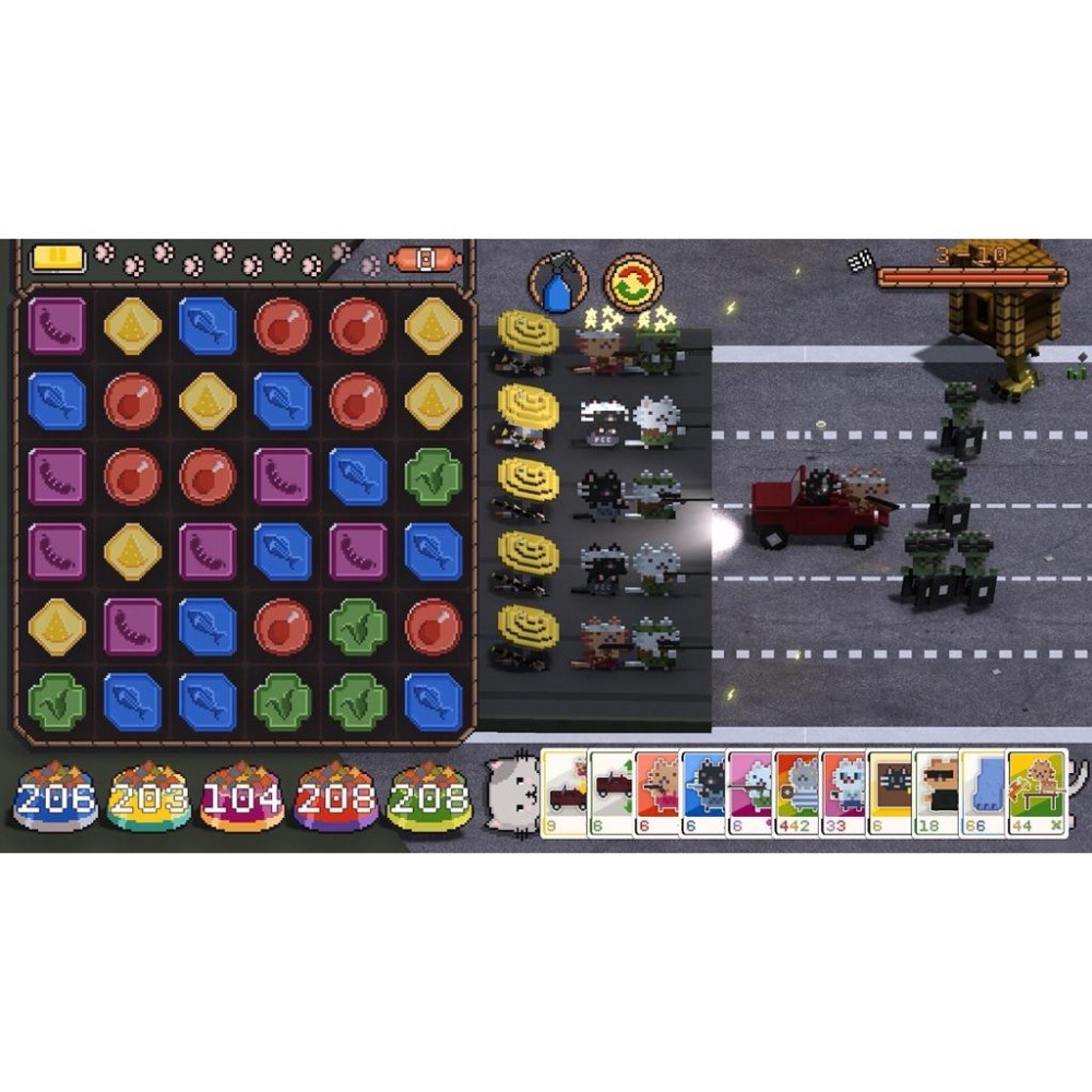 【全新】Switch 喵喵大戰死剩種 中文版 可單機雙人 NS 遊戲 塔防 貓咪 Cats on Duty-細節圖4