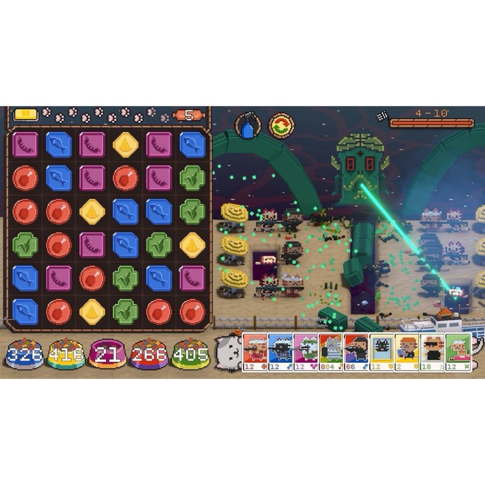 【全新】Switch 喵喵大戰死剩種 中文版 可單機雙人 NS 遊戲 塔防 貓咪 Cats on Duty-細節圖5