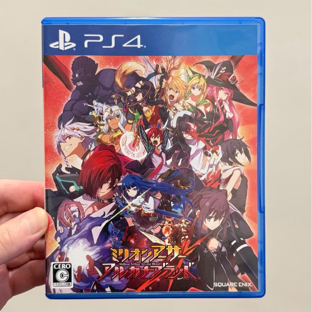 PS4 百萬亞瑟王 Arcana Blood 日文版 可單機雙人同樂 PS5也可玩 格鬥 Million Arthur-細節圖4
