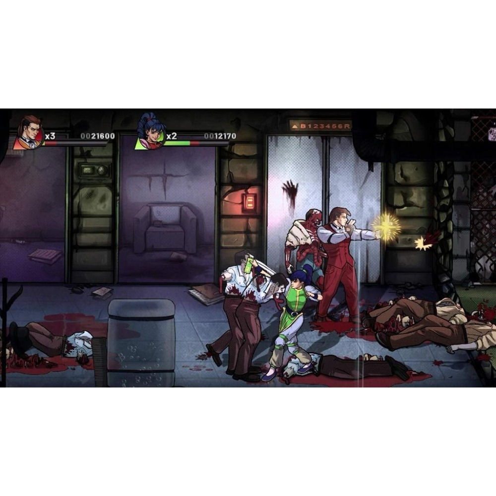 【全新】 Switch 暗夜殺手 重製版 中文版 可單機多人 NS 遊戲 Night Slashers Remake-細節圖3