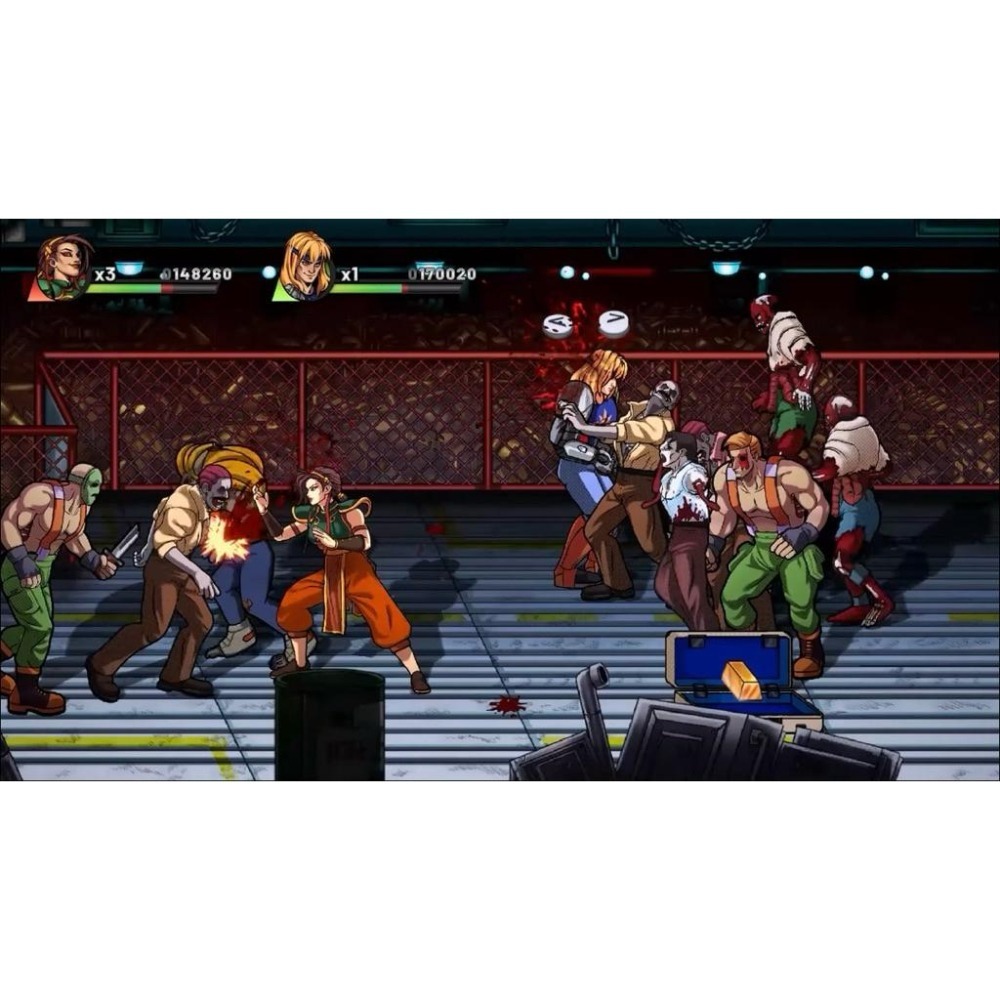 【全新】 Switch 暗夜殺手 重製版 中文版 可單機多人 NS 遊戲 Night Slashers Remake-細節圖4