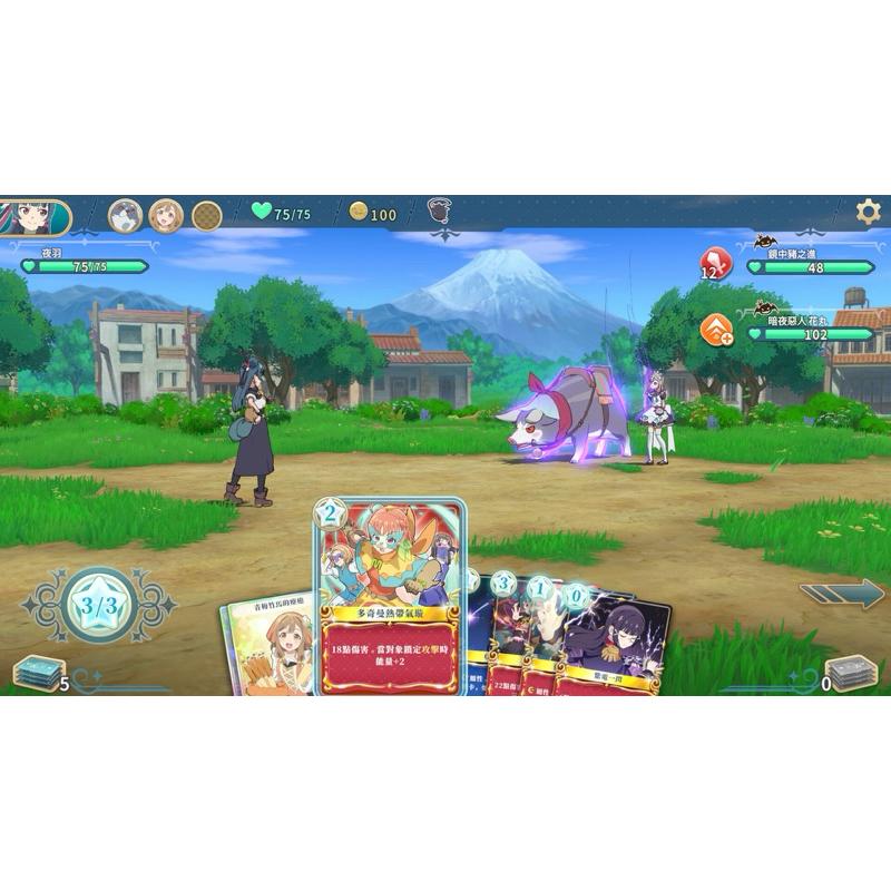 全新PS5 幻日夜羽 蜃景努瑪梓 中文版 創新戰鬥設計與玩法豐富的RPG 結合卡牌建構與收集養成元素 日系風格 回合制-細節圖5