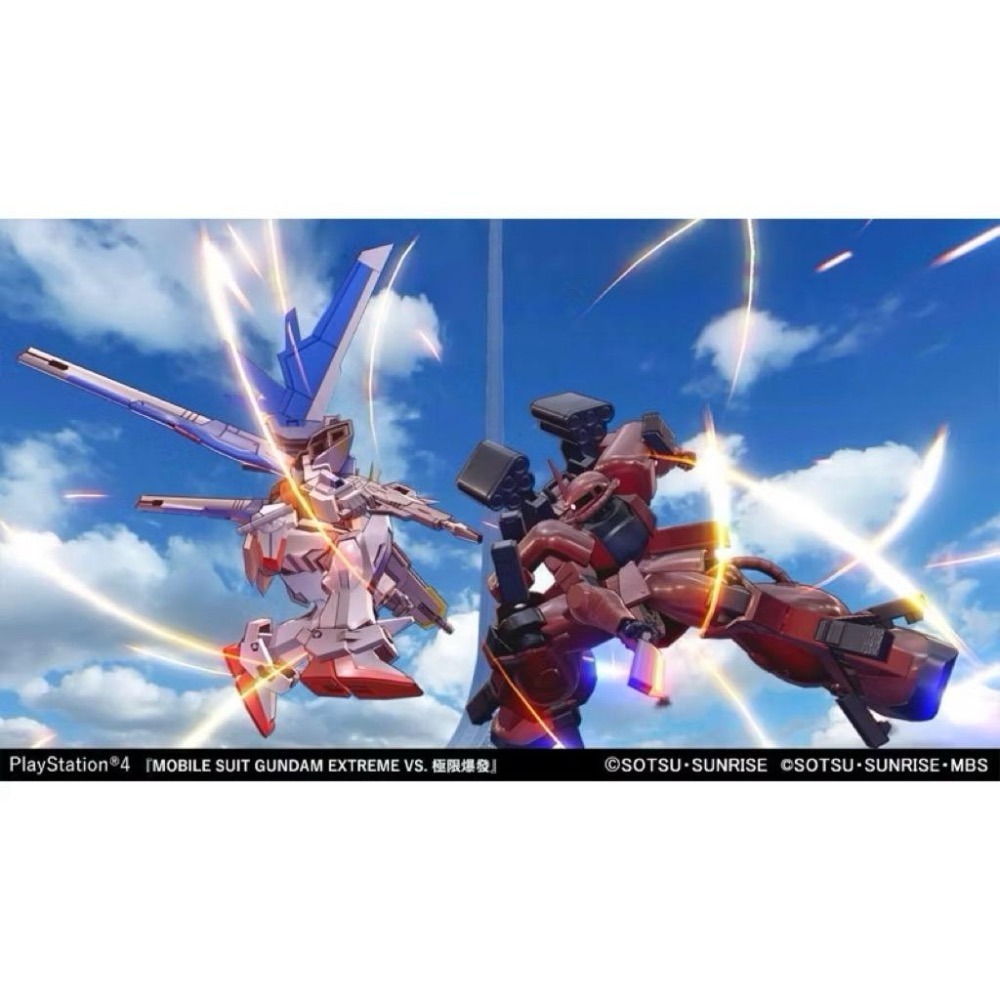 PS4 機動戰士鋼彈 極限 VS. 極限爆發 豪華原聲版 中文版 可單機雙人 PS5 也可玩 豪華版-細節圖4