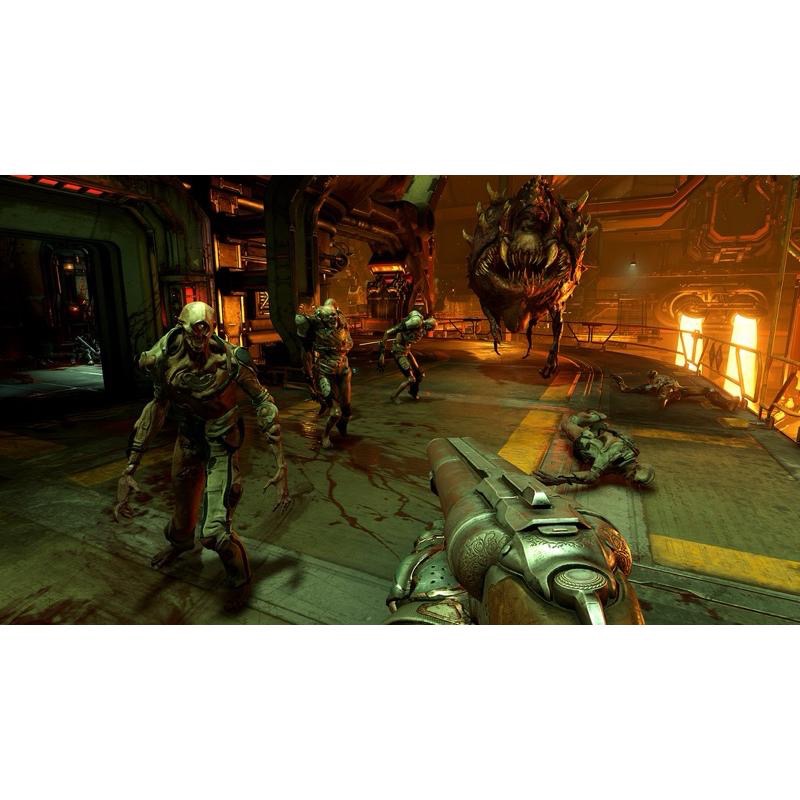 PS4 毀滅戰士 中文版 PS5也可玩 實體 遊戲片 地獄大軍全面入侵 動作 射擊 毀滅戰士4 DOOM 4-細節圖3