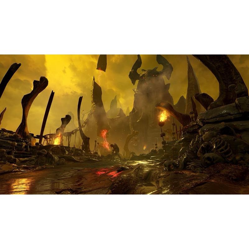 PS4 毀滅戰士 中文版 PS5也可玩 實體 遊戲片 地獄大軍全面入侵 動作 射擊 毀滅戰士4 DOOM 4-細節圖6