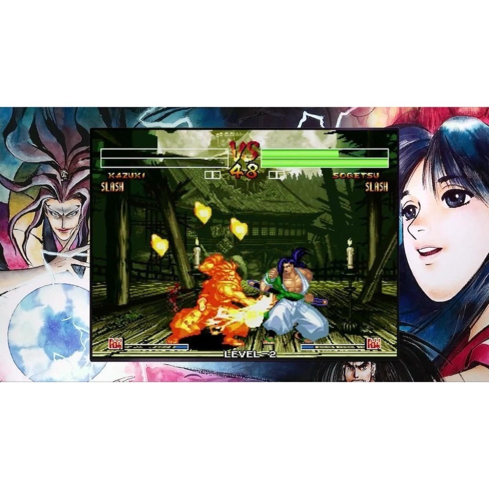 Switch 侍魂 NEOGEO 典藏輯 中文版 可單機雙人 格鬥 合輯 NS-細節圖3