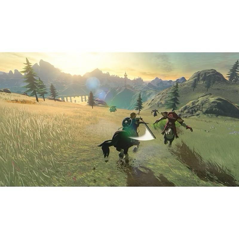 Switch 薩爾達傳說 曠野之息 + 擴充票 中文版 包含DLC 完全版 NS 遊戲 Zelda 任天堂-細節圖4