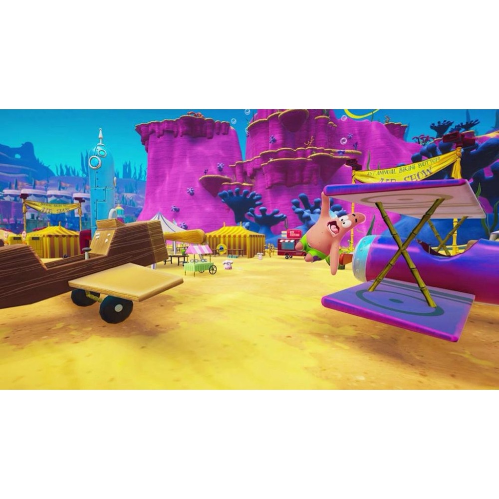 Switch 海綿寶寶 派大星遊戲 中文版 SpongeBob Patrick NS-細節圖2