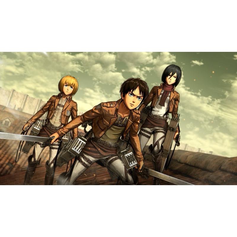 PS4 進擊的巨人 中文版 現貨 實體 遊戲片 PS5也可玩 進擊的巨人1 Attack on Titan 1-細節圖2