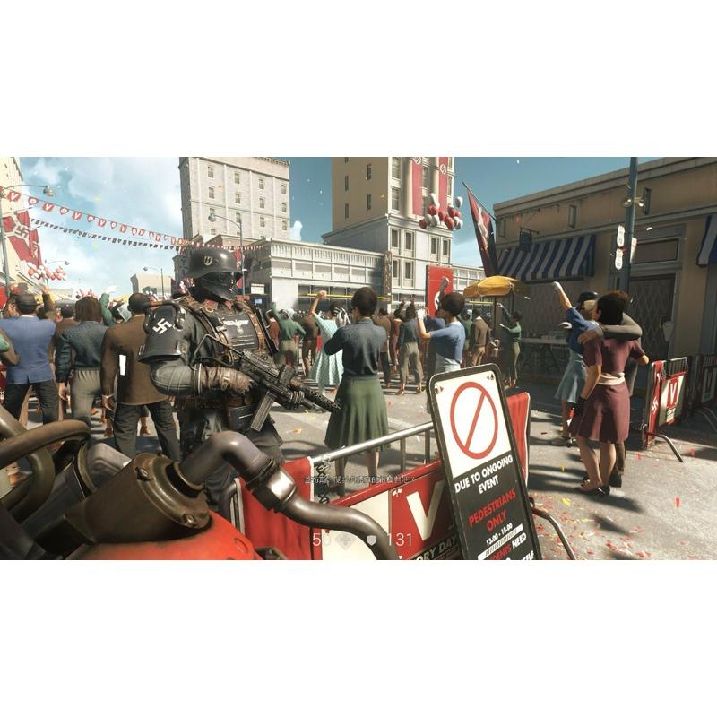 PS4 德軍總部2 新巨像 中文版 二戰 PS5也可玩 Wolfenstein 2 The New Colossus-細節圖4