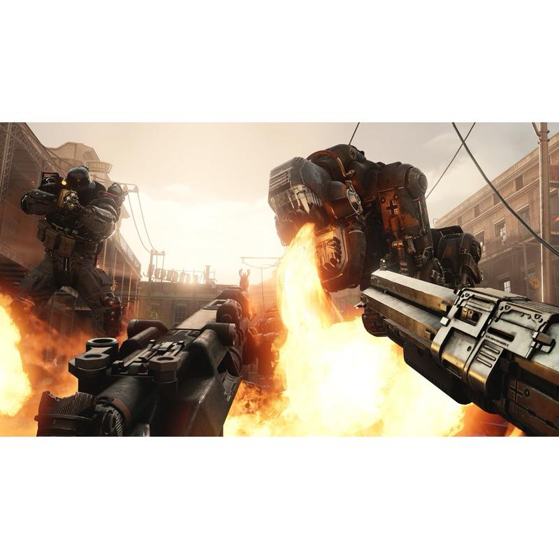 PS4 德軍總部2 新巨像 中文版 二戰 PS5也可玩 Wolfenstein 2 The New Colossus-細節圖5