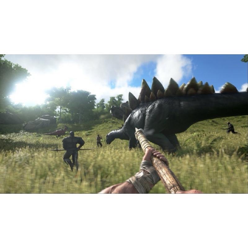 PS4 方舟 生存進化 中文版 可單機雙人 PS5也可玩 在充滿恐龍的島嶼求生 ARK Survival Evolved-細節圖2