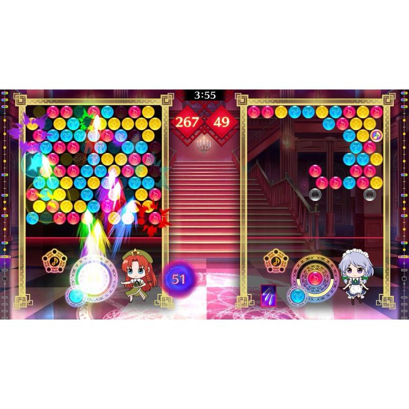 Switch 東方咒術泡泡 中文版 可單機雙人 現貨 實體 遊戲片 益智 派對 任天堂 NS-細節圖2