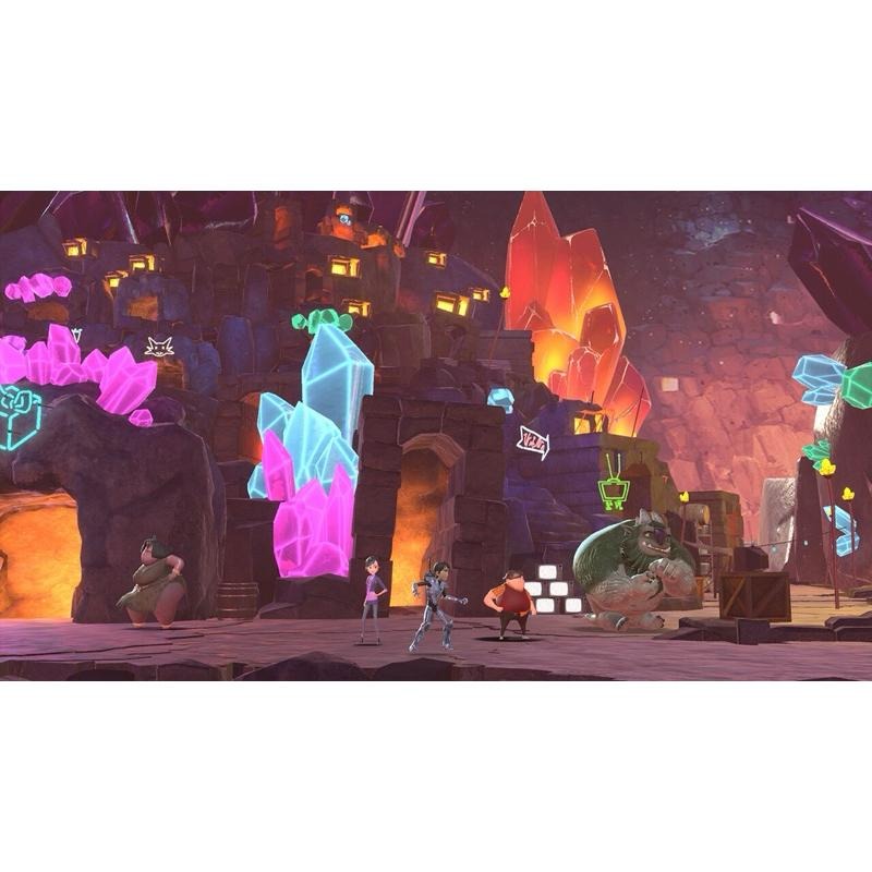 【全新】 Switch 巨怪獵人 阿卡迪亞守護者 中文版 可單機雙人 Trollhunters 夢工廠 NS-細節圖6