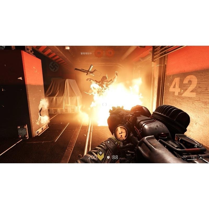 Switch 德軍總部2 新巨像 中文版 NS 第二次世界大戰 Wolfenstein II 2-細節圖5