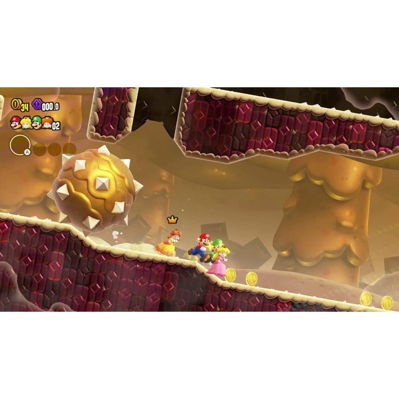 Switch 超級瑪利歐兄弟 驚奇 中文版 可單機多人同樂 合作闖關擊敗魔王 Super Mario Wonder NS-細節圖3