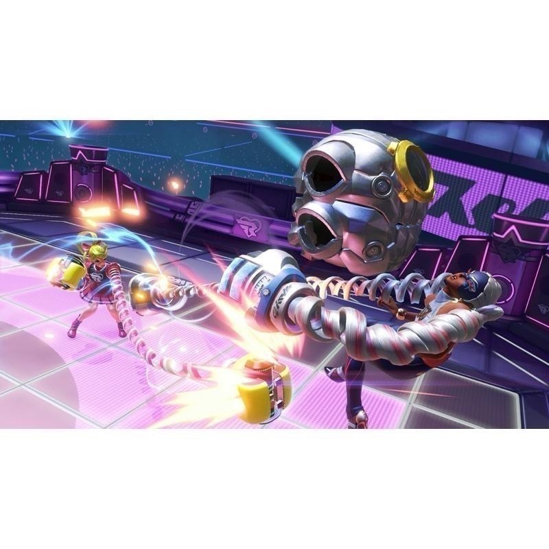Switch 神臂鬥士 ARMS 中文版 可單機多人 NS 遊戲 體感 拳擊 格鬥 有氧 健身 對戰-細節圖4