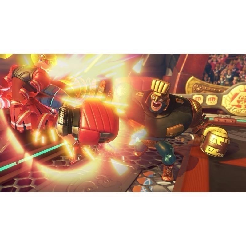 Switch 神臂鬥士 ARMS 中文版 可單機多人 NS 遊戲 體感 拳擊 格鬥 有氧 健身 對戰-細節圖7