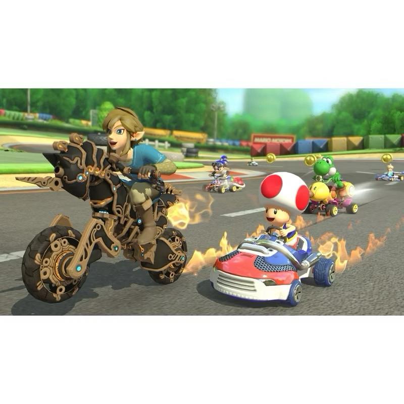 全新Switch 瑪利歐賽車8 豪華版 中文版 可單機多人 競速 必玩Mario Kart 雙人 4人同樂 任天堂 NS-細節圖2