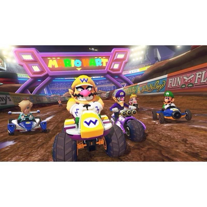 全新Switch 瑪利歐賽車8 豪華版 中文版 可單機多人 競速 必玩Mario Kart 雙人 4人同樂 任天堂 NS-細節圖5