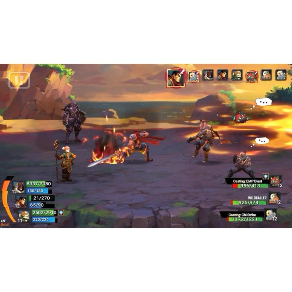 PS4 追逐戰 夜戰 中文版 PS5也可玩 遊戲片 地城 冒險 RPG Battle Chasers Nightwar-細節圖5
