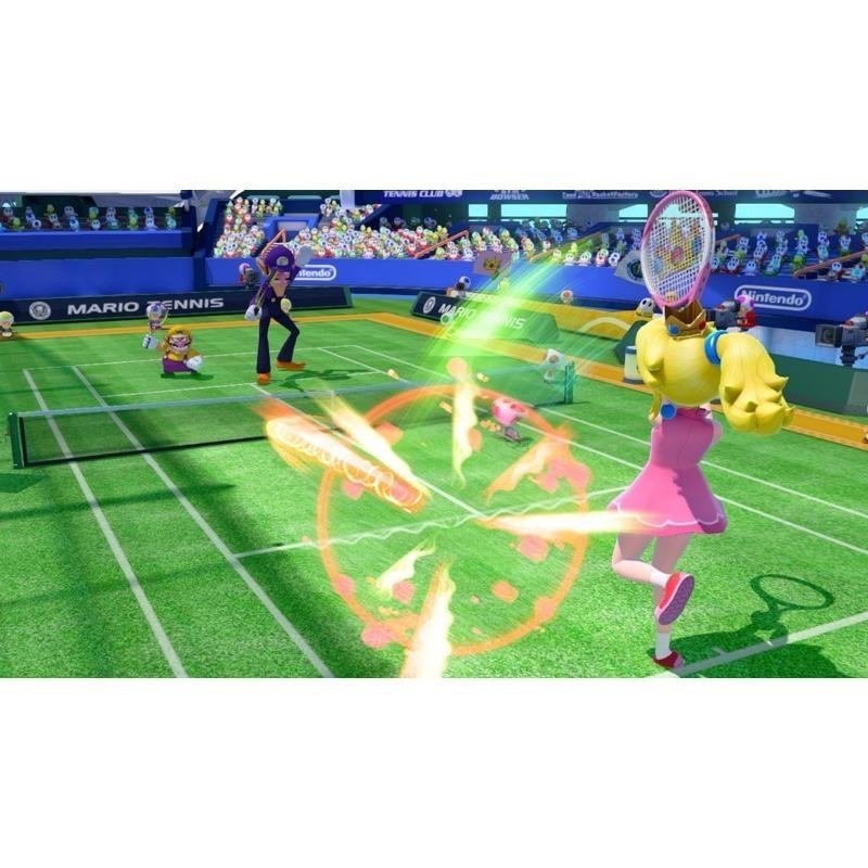 Switch 瑪利歐網球 王牌高手 中文版 可單機多人同樂 體感 運動 Marrio Tennis Ace NS-細節圖4
