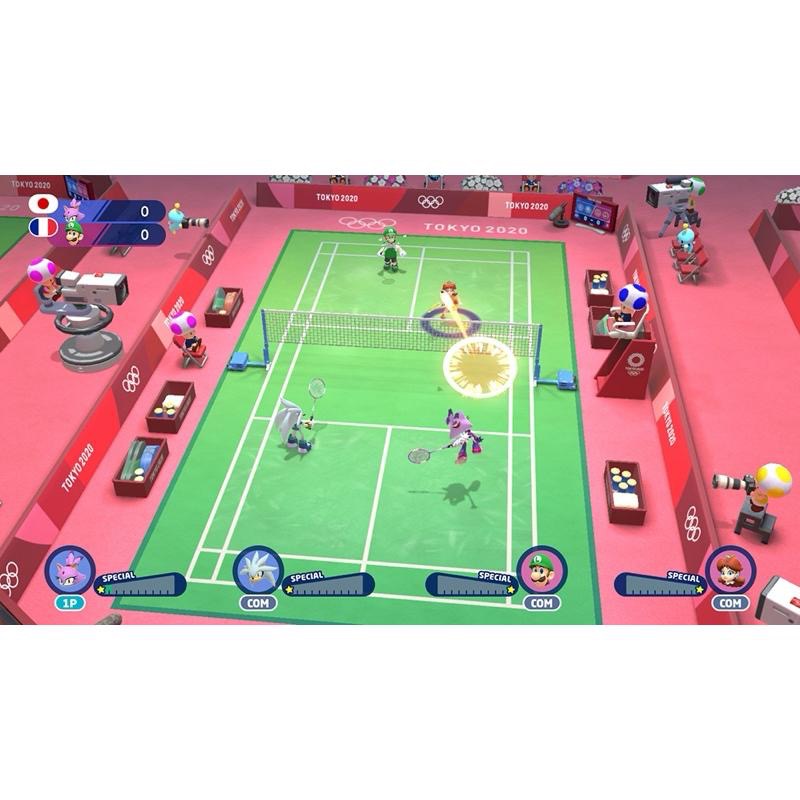 Switch 瑪利歐 & 索尼克 AT 2020 東京奧運 中文版 可單機多人 體感 羽球 排球 遊戲片 任天堂 NS-細節圖2