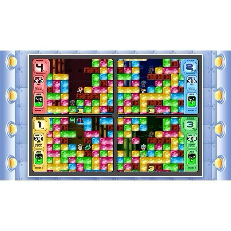 PS4 爆鑽小英雄 鑽頭樂園 中文版 可單機多人 PS5可玩 4人同樂 Mr. Driller Drill Land-細節圖4