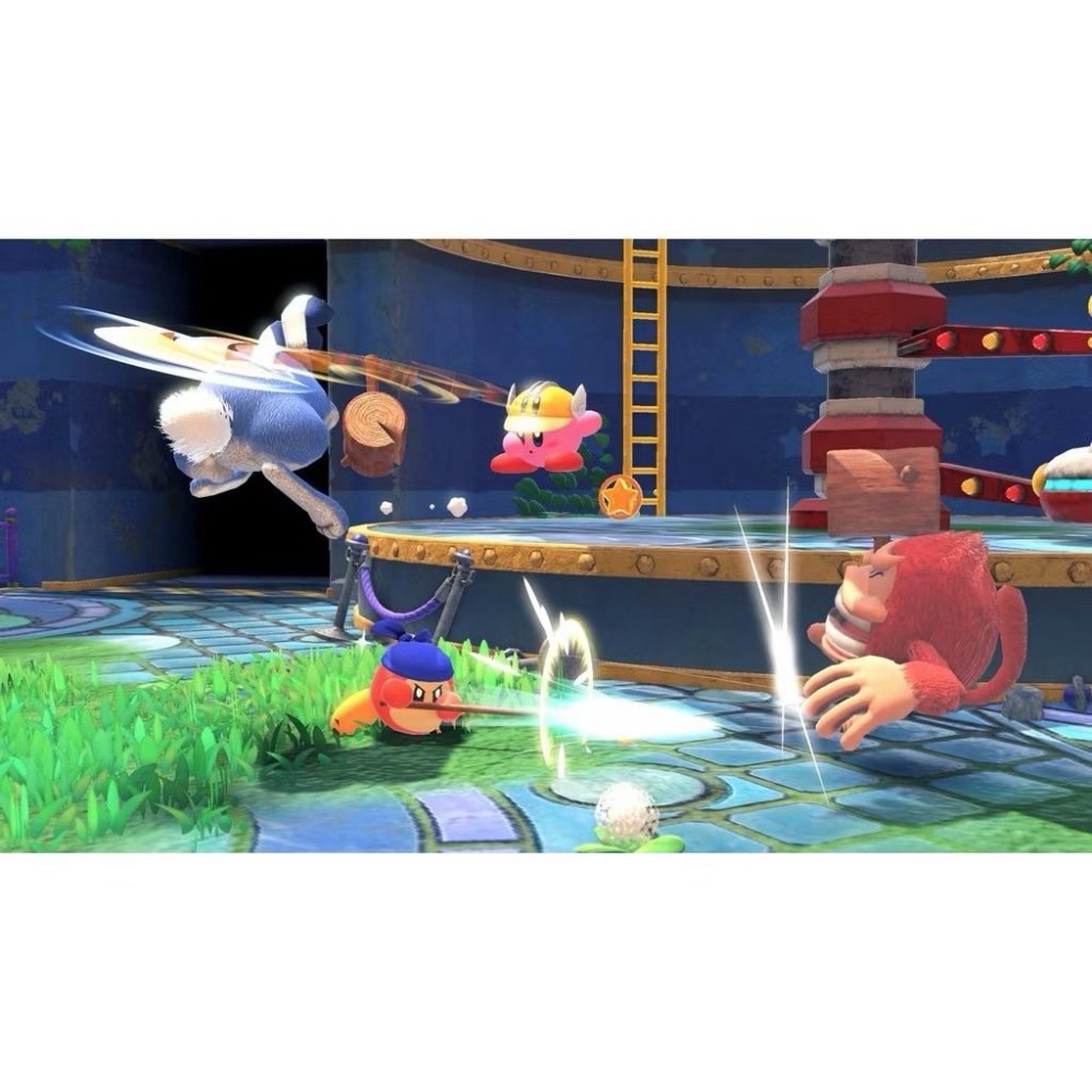 【全新】Switch 2 星之卡比 探索發現 + 星耀世界 中文版 可單機雙人 Switch2 NS2 遊戲 2人 合-細節圖2
