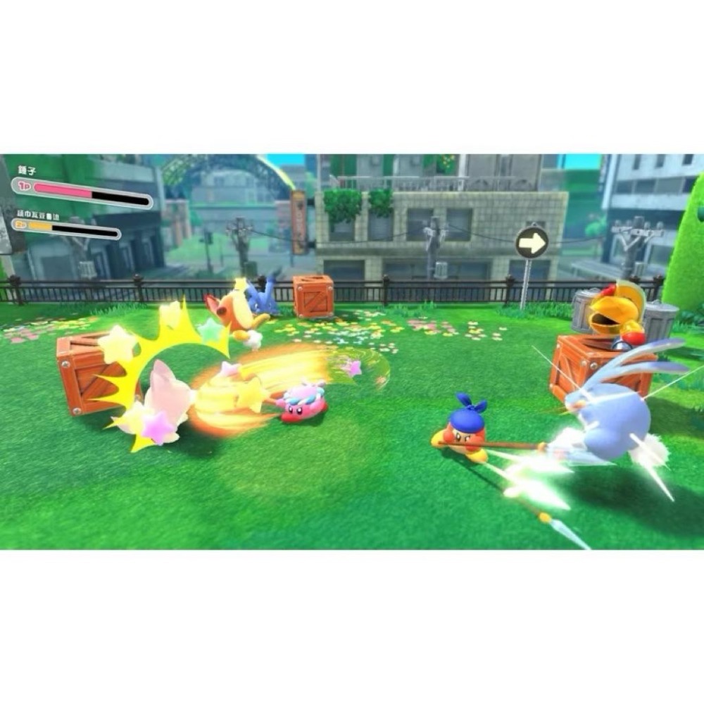 【全新】Switch 2 星之卡比 探索發現 + 星耀世界 中文版 可單機雙人 Switch2 NS2 遊戲 2人 合-細節圖5