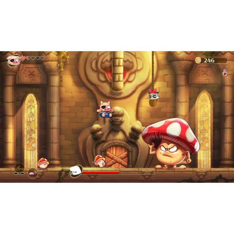 全新Switch 怪物男孩與被詛咒的王國 中文版 實體 遊戲片 現貨 Monster Boy 任天堂 NS-細節圖4