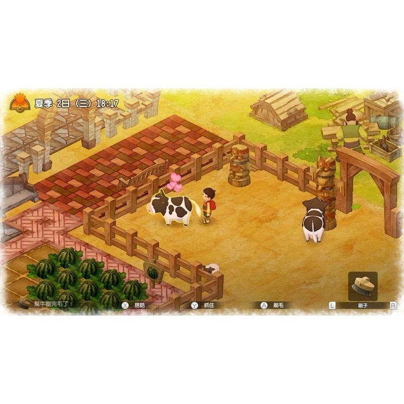 Switch 哆啦A夢 牧場物語 中文版 NS 實體 遊戲 農場 生活 經營 釣魚 小叮噹 大雄-細節圖4
