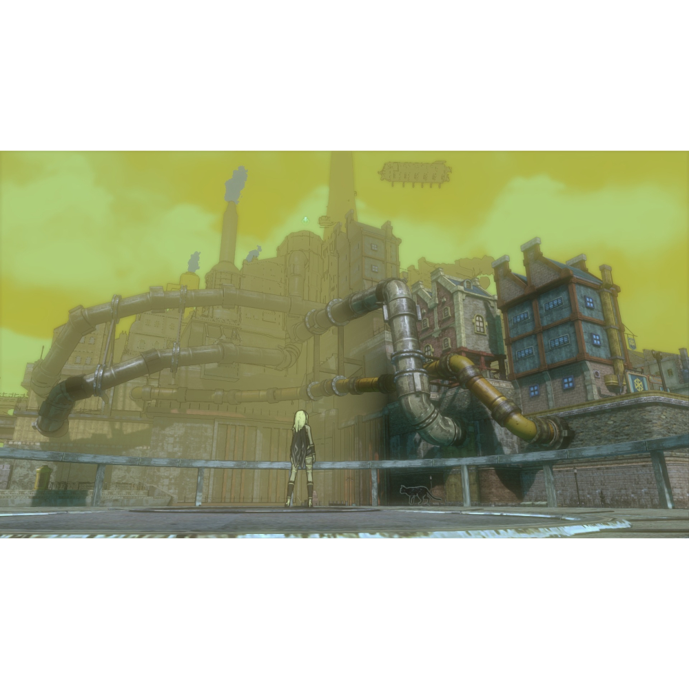 PS4 重力異想世界 中文版 PS5也可玩 重力少女 Gravity Rush-細節圖3