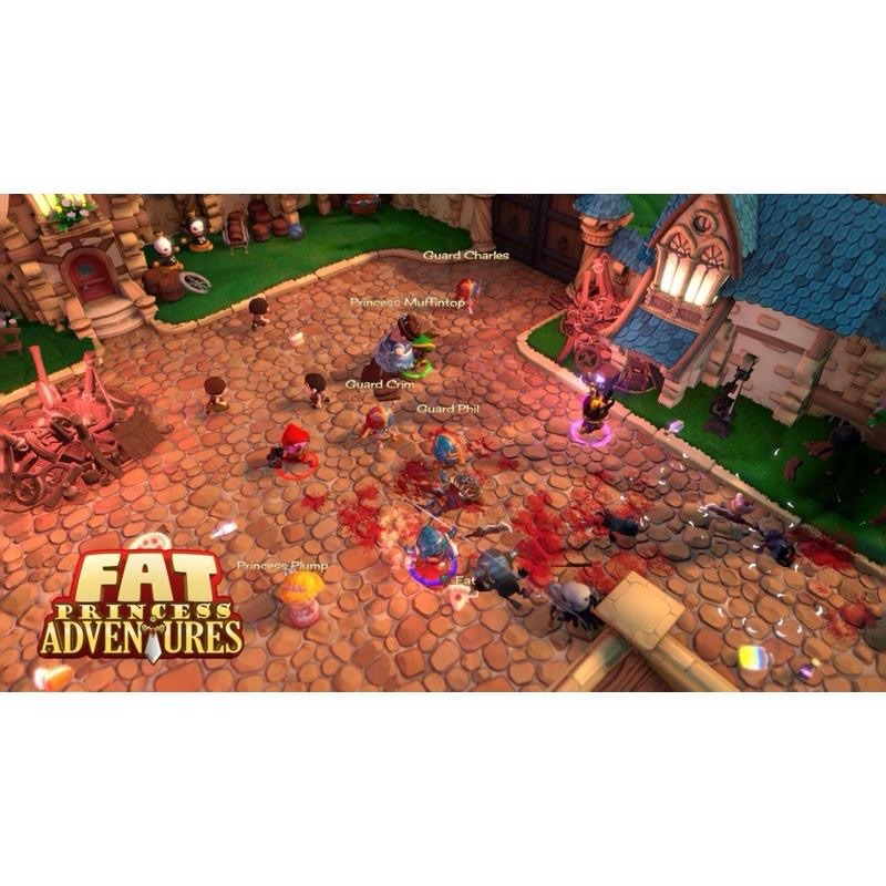 PS4 胖公主大冒險 中文版 可單機多人同樂 PS5 也可玩 Fat Princess-細節圖3