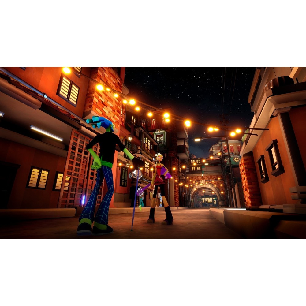 【全新】 PS4 曲途 中文版 可單機多人 合作 PS5 也可玩 No Straight Roads-細節圖6