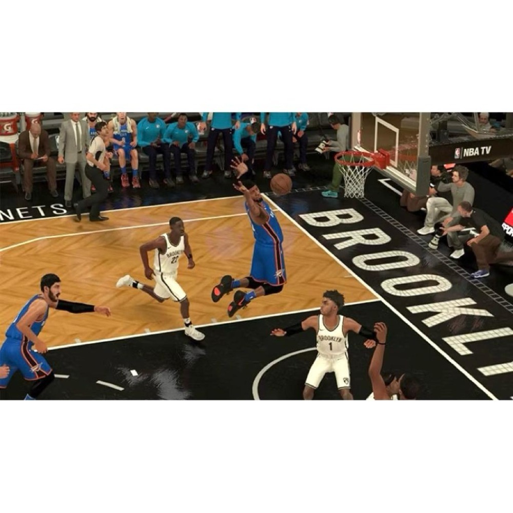PS4 NBA 2K18 美國職業籃球聯賽 中文版 可單機多人同樂 PS5 也可玩-細節圖5