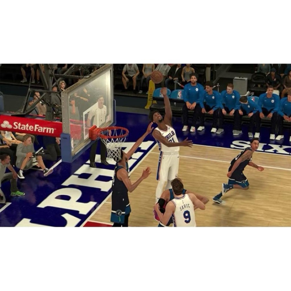 PS4 NBA 2K18 美國職業籃球聯賽 中文版 可單機多人同樂 PS5 也可玩-細節圖6