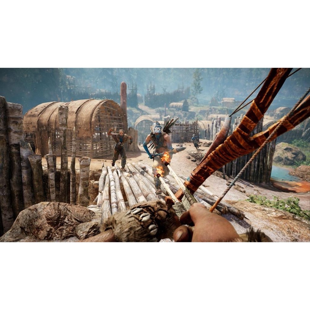 PS4 極地戰嚎 野蠻紀元 中文版 前往石器時代 PS5也可玩 採集 生存 遊戲 史前巨獸 Far Cry Primal-細節圖3