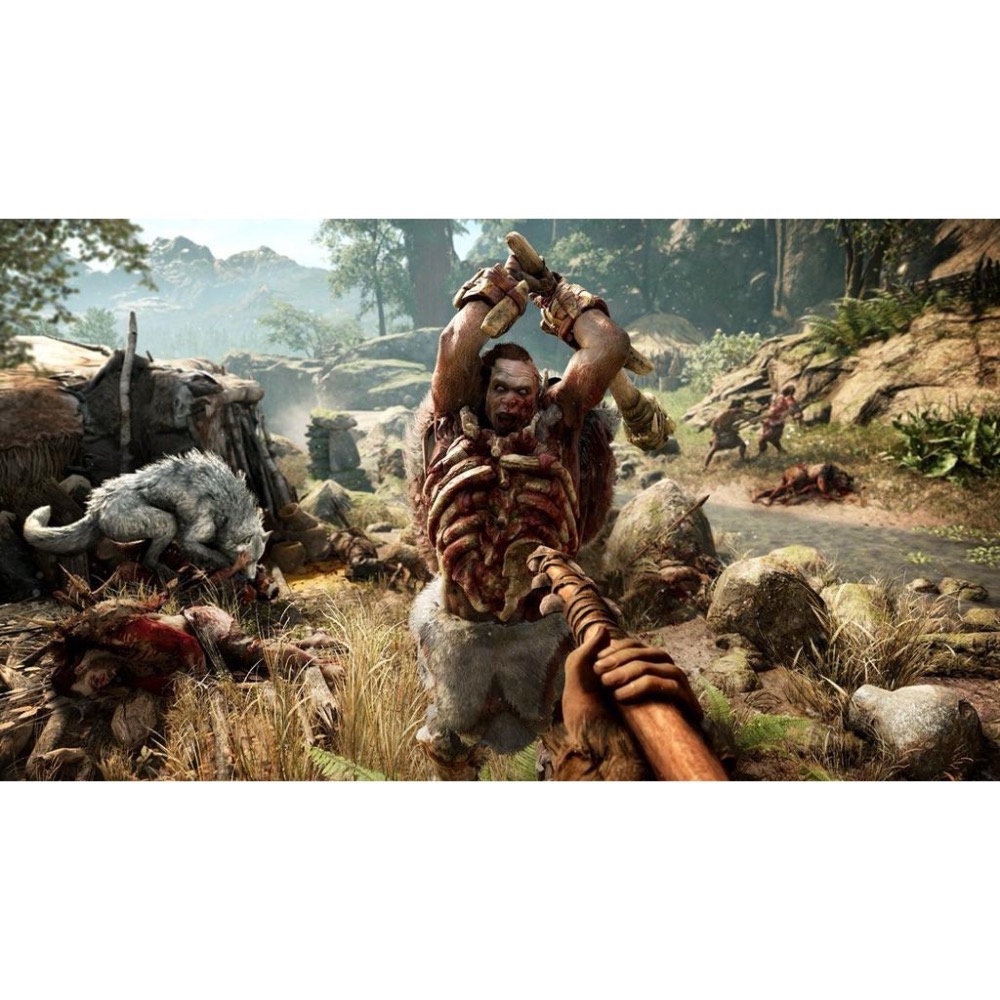 PS4 極地戰嚎 野蠻紀元 中文版 前往石器時代 PS5也可玩 採集 生存 遊戲 史前巨獸 Far Cry Primal-細節圖4
